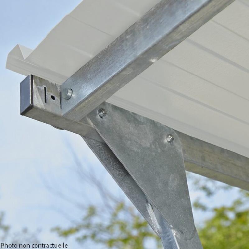 Abri vélo / moto / scooter ouvert Oslo - Version Initial, Complémentaire_1