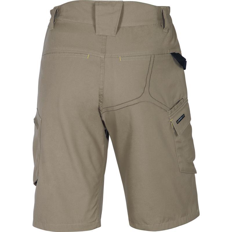 Bermuda Mach Spirit 60% coton / 40% polyester - 270 g/m² - Taille élastiquée - 8 poches dont 1 poche mètre - M5BE2_1
