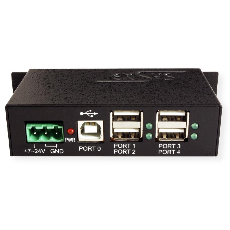 EXSYS EX-1163HM Hub métal USB 2.0, 4 ports_1