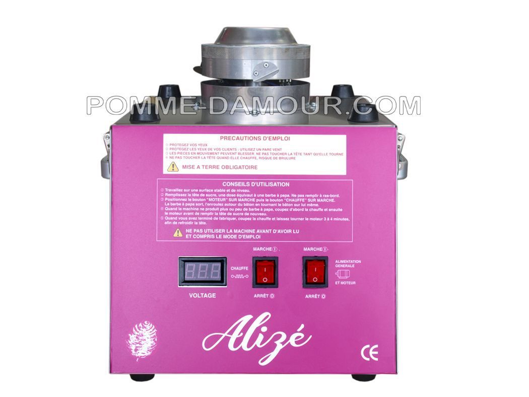 Machine barbe à papa professionnelle alizé_1