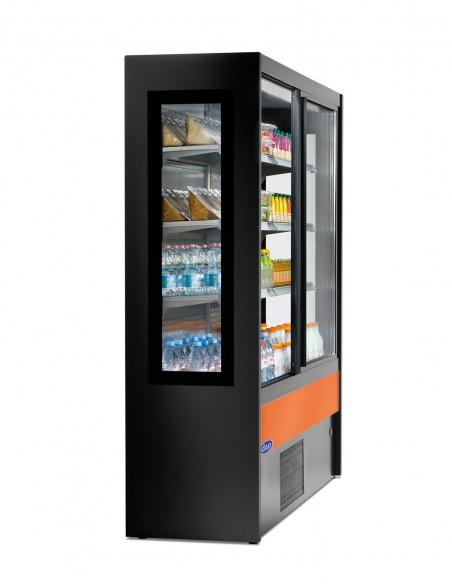 Vitrine murale - Froid ventilé, Portes vitrées - Référence: FINA-B-100-PV_1