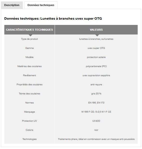 9169081 - Surlunette de protection UVEX Heckel - Teinte des oculaires : Gris 23% - Résistantes aux rayures et produits chimiques_1