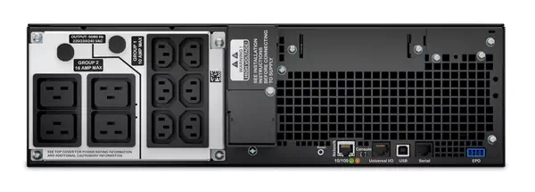APC Smart-UPS On-Line SRT5KRMXLI - 5000VA, 6x C13, 4x C19 output, rack mountable, Embedded NMC_1