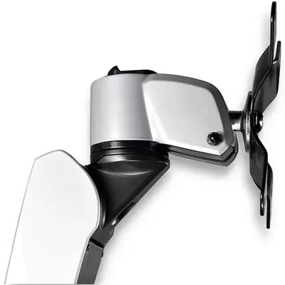 Poste de travail ergonomique réglable en hauteur à  montage mural - 1 écran_1