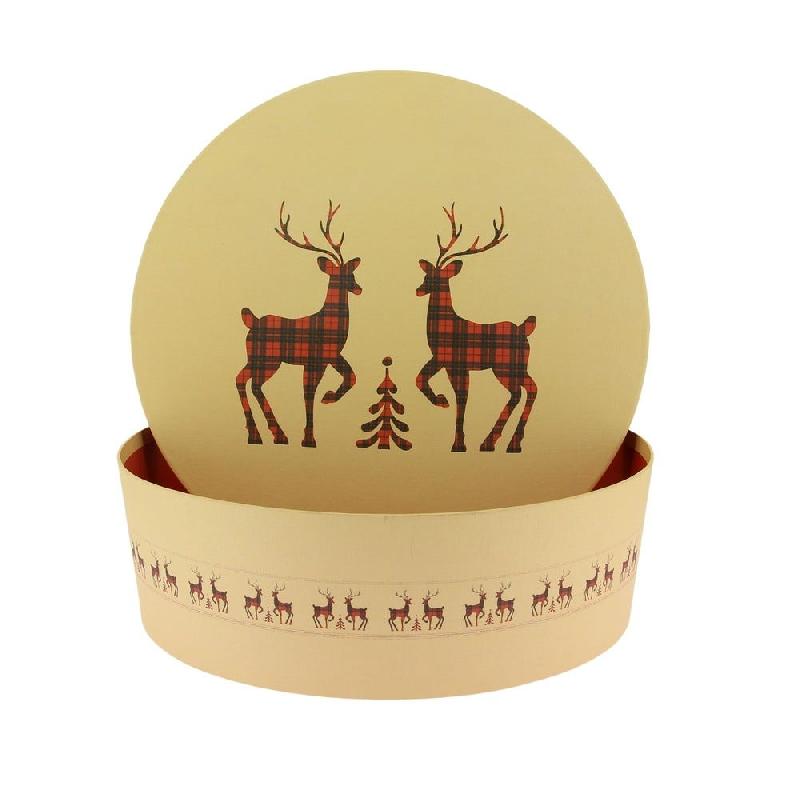 Boîte ronde empilable Edimbourg Ø32cmxH10cm_1