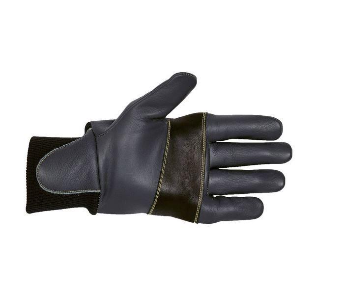 Gants bûcheron - Classe 2 - 9 - Protection main gauche - Cuir bovin hydrofuge - Normes EN 381-7 et EN 388_1