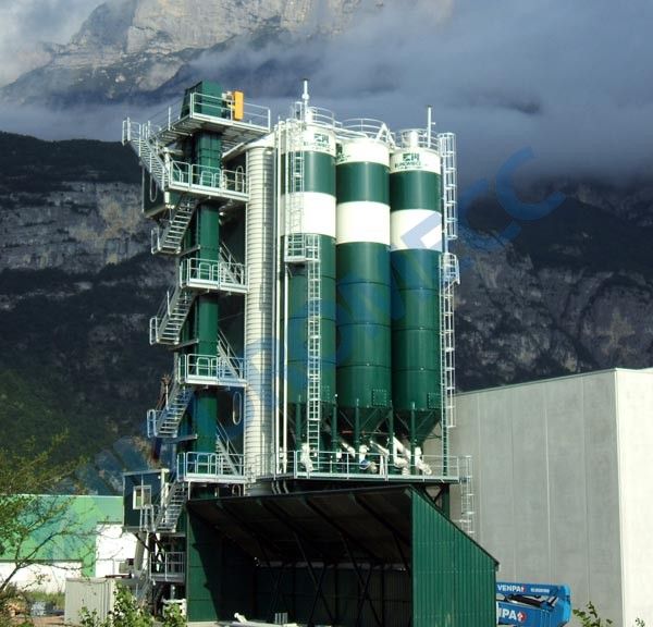 Centrale à béton à tour - euromecc - stockage agrégats 360 à 620 m3_1