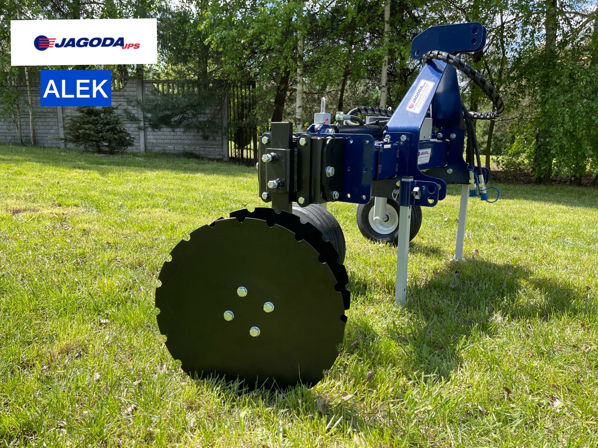 Cultivateur à disques pour vergers ALEK - JAGODA JPS - diamètre 460 mm - vitesse jusqu'à 10 km/h_1
