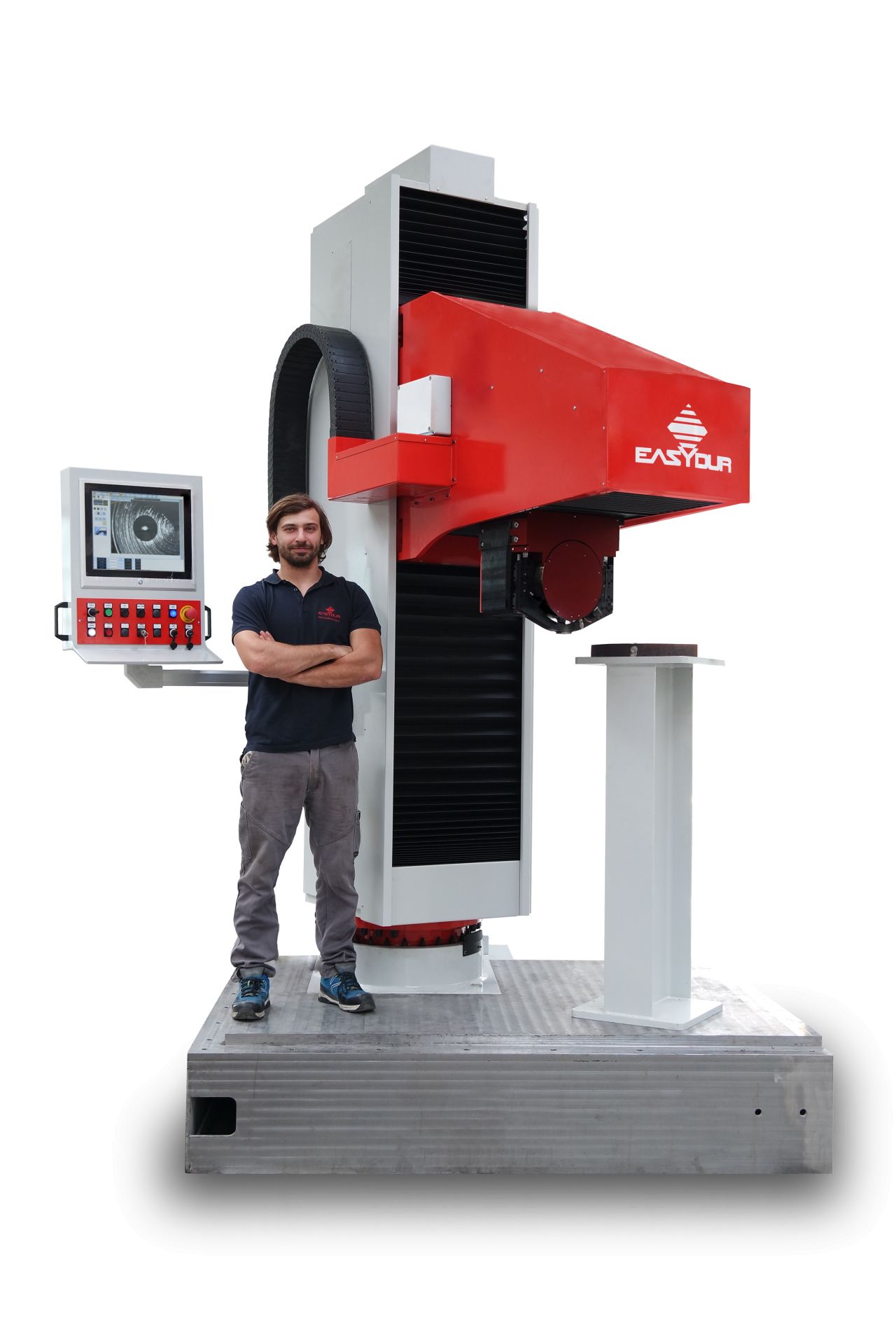 Duromètre à colonne rotative - EASYFLAG 3000 automatique et MINI EASYFLAG - Charges d'essai jusqu'à 3000 kg_1