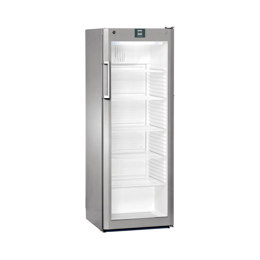 Réfrigérateur 348 litres inox porte vitrée - liebherr_0