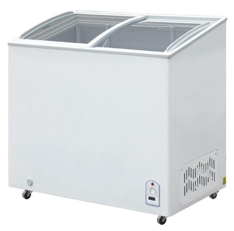 Congélateur coffre vitré 270 litres_1