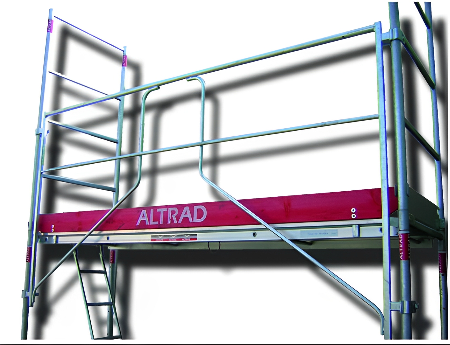 Matériel d'échafaudage robuste en acier de 49 mm de diamètre