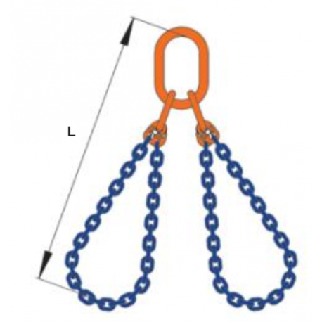 Elingue G100 double brassière Référence 4350X_1