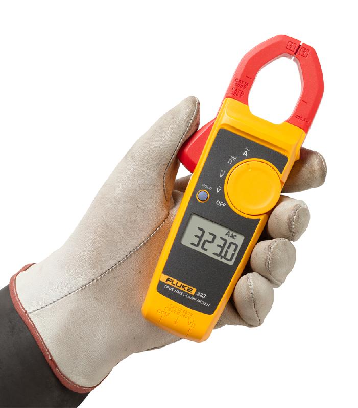 FLUKE 323 - Pince multimètre 400 A AC, 600 V, TRMS, Ø30 mm - Ergonomie optimisée_1