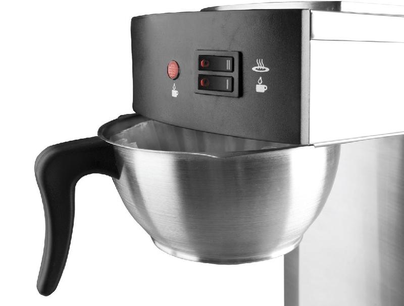 Machine à café automatique 2100W - 2 récipients en verre 1,8L - Lacor_1