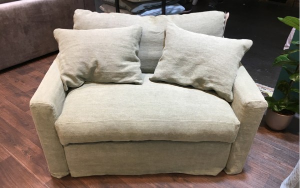 Canapé 2 places Bidart 170 cm convertible avec matelas 14 cm - Home Spirit_1