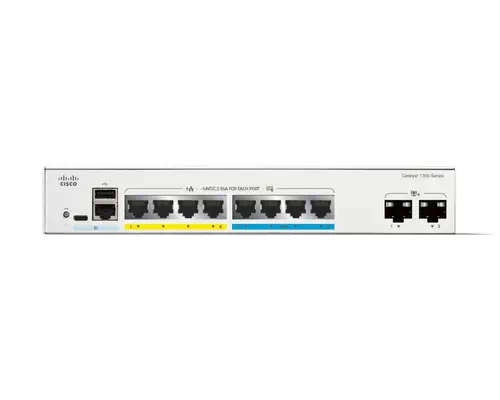 Cisco Catalyst C1300-8MGP-2X commutateur réseau Géré L2/L3 Gigabit Ethernet (10/100/1000) Connexion_1
