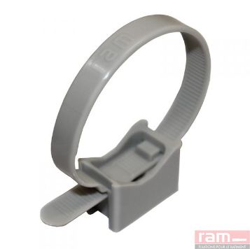 Colliers de fixation - RAMTUB à embase - idéal pour câbles en intérieur et extérieur - soc ram chevilles et fixations - 59210_0