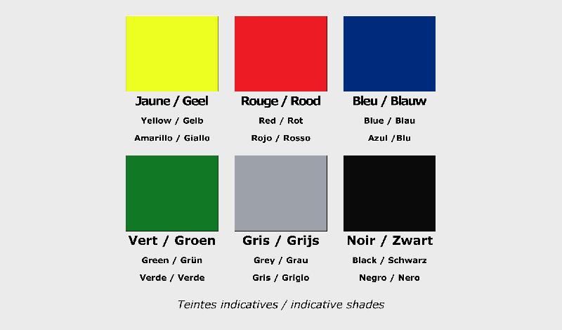 Panier couleur 20 litres 2 poignées - Bleu_1