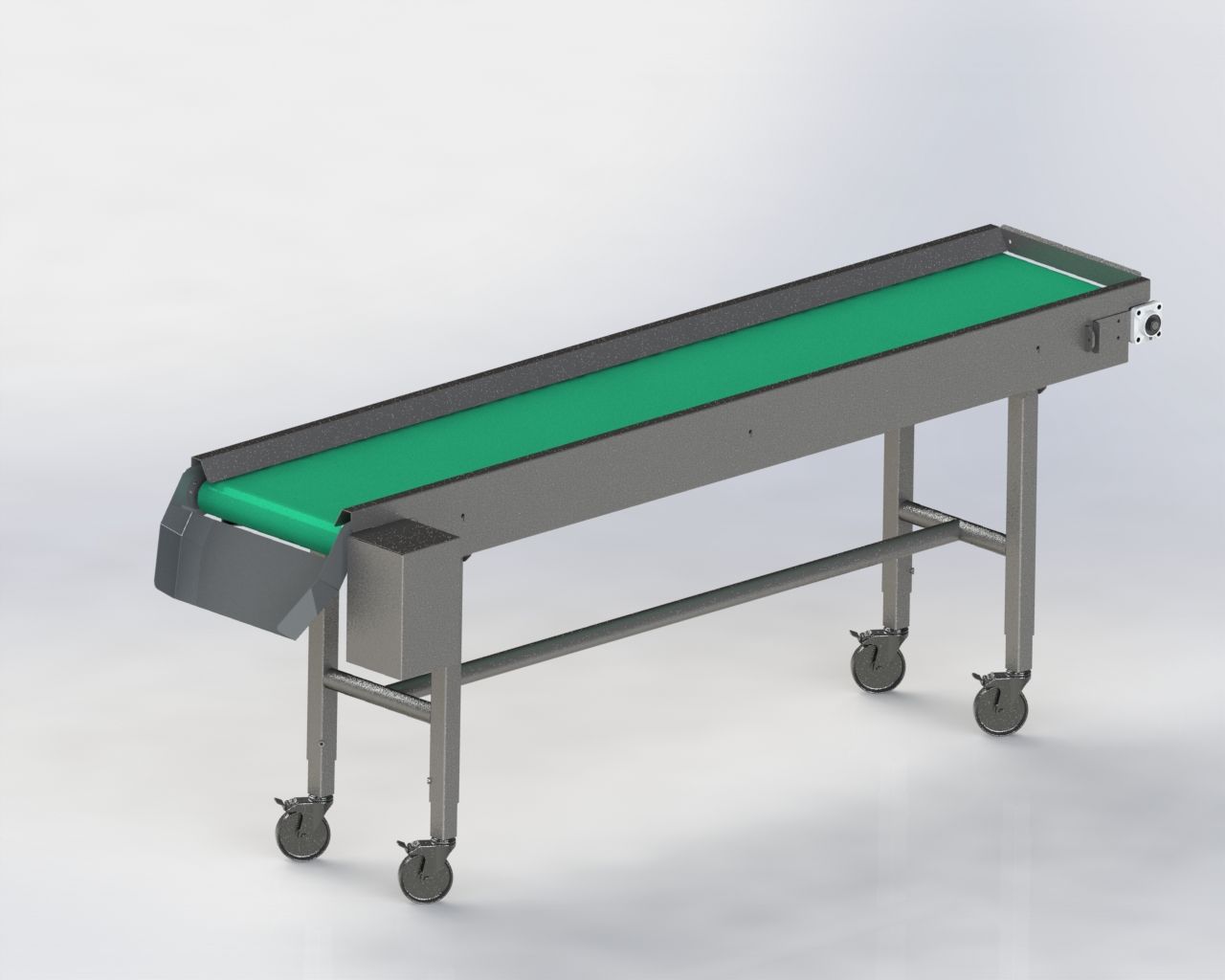 Table de tri à vitesse variable pour fruits et légumes - Pied réglable en hauteur_1