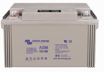 Batterie gel 130Ah 12V Victron Energy - Stockage haute qualité avec bornes plates M8_1