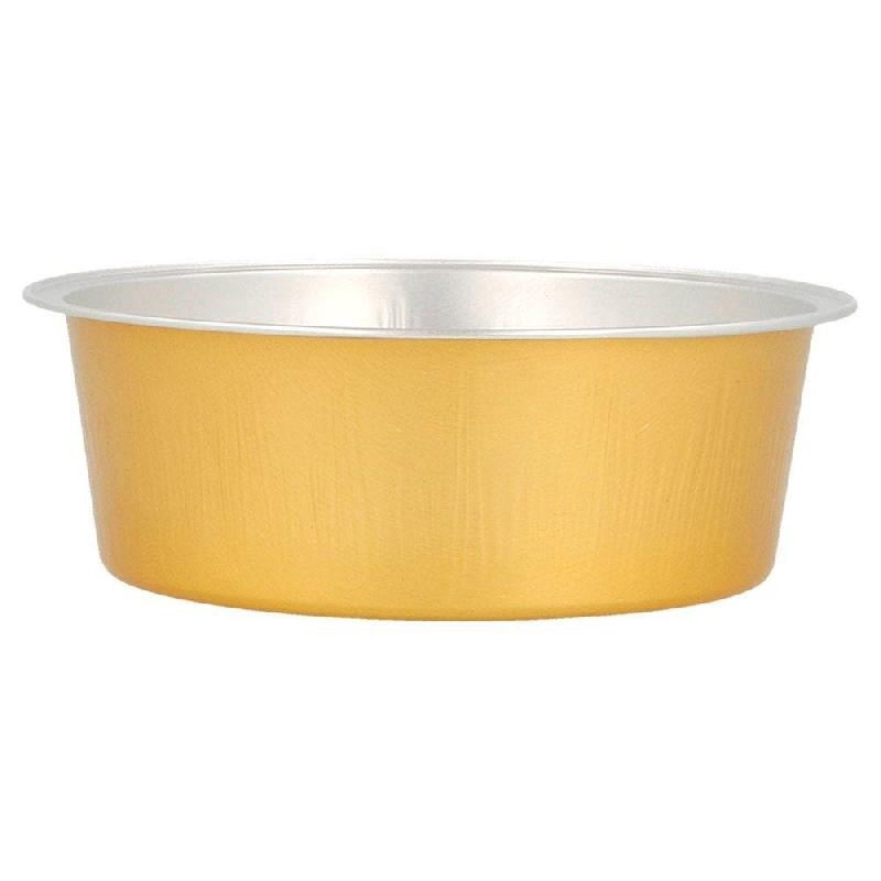 Moule tartelette aluminium argent/or 150ml Ø9,3x3,3cm - par 100_1
