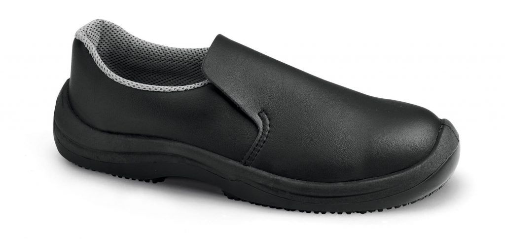 Chaussures de sécurité basses Odet blanc/noir S2 - microfibre légère et respirante - semelle SpiderGrip_1
