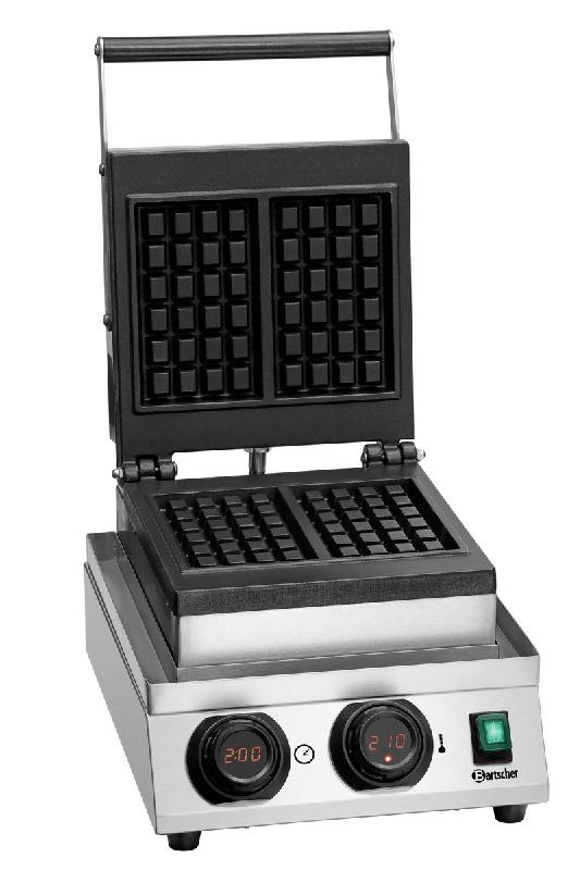 GAUFRIER MDI 1BW-AL Gaufre de Bruxelles 160x100mm Bartscher_1