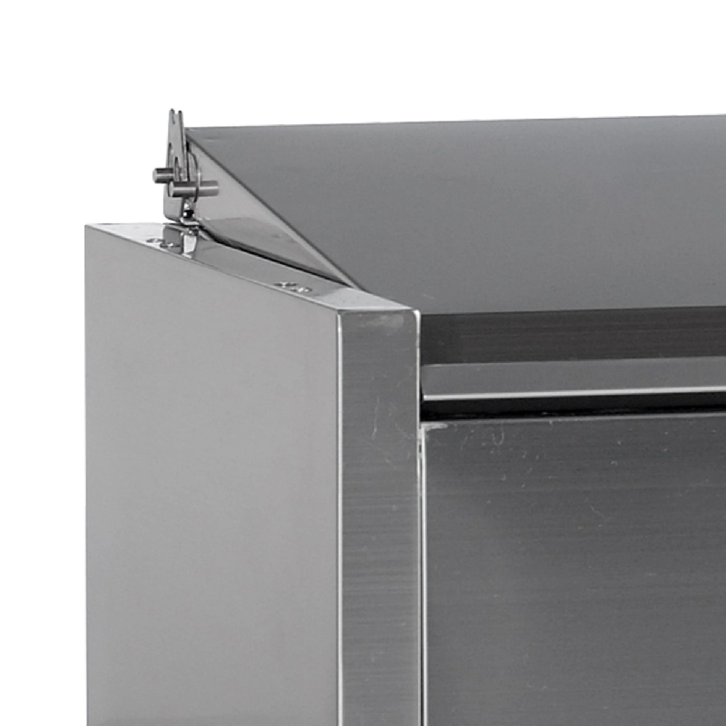 Vitrine réfrigérée GN1/3 GVC38-120 S/S Inox L1200mm 33595 TEFCOLD_1