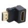 Adaptateur HDMI or mâle/femelle coudé 90° - modèle A 128294 - contacts plaqués or_1