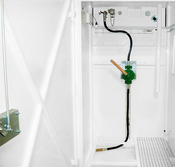 Cuve de récupération d'huiles usagées DechetBox Exel - capacité de 1450 à 5000 L - ergonomique et sécurisée_1