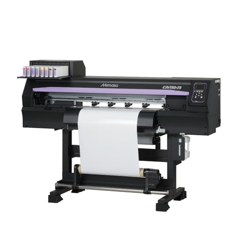 Imprimante grand format de découpe - MIMAKI CJV150-75 - Impression & découpe solvant - Laize 800 mm_1