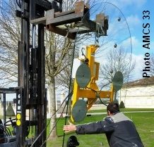 Palonnier à ventouse pour le verre - Basculement assisté par vérin électrique - EV3-50RBM_1