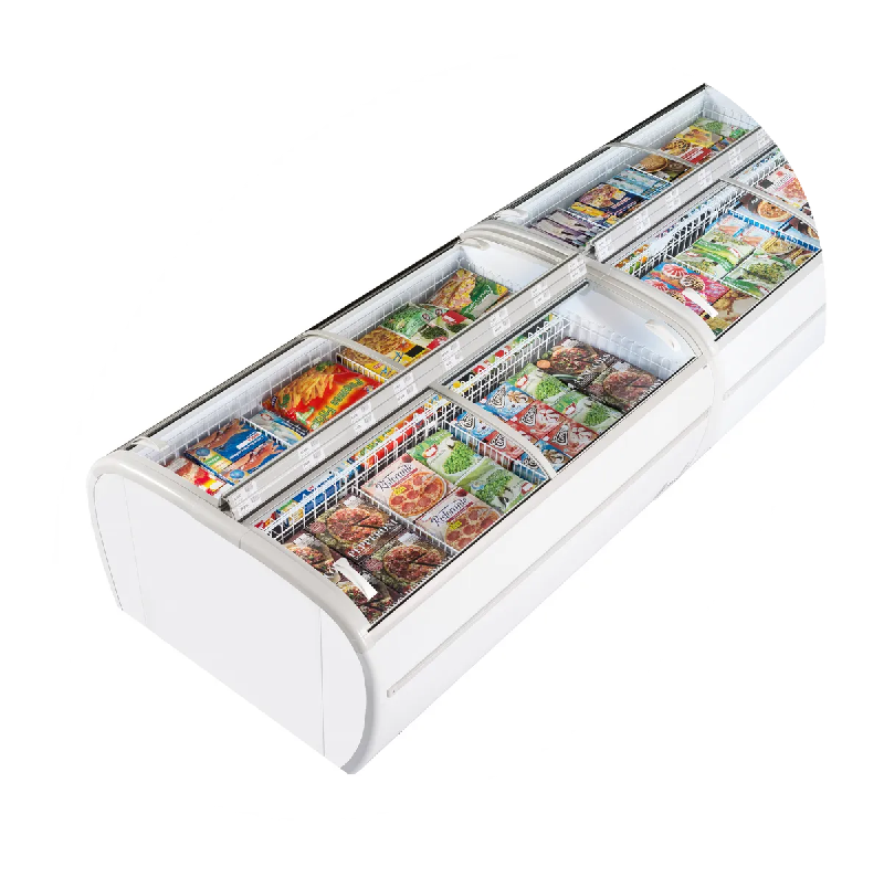 Congélateur de supermarché TWIN 220-F Blanc TEFCOLD_1