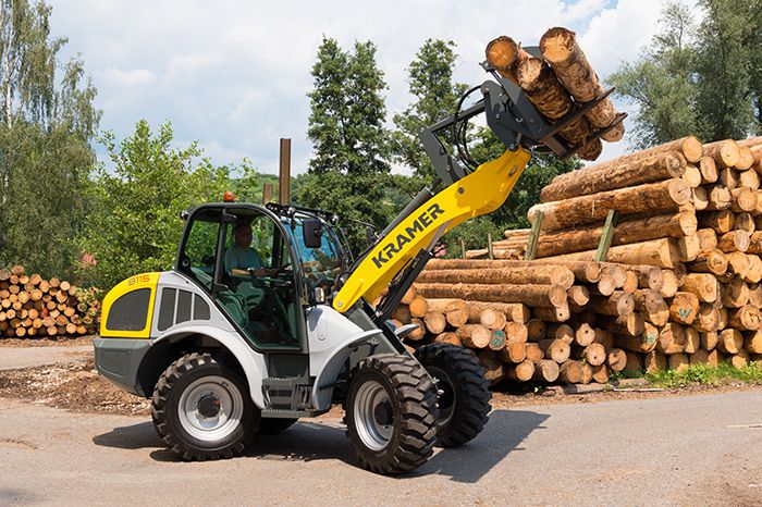 Mini-chargeuse Kramer 8115 - 6,05t - godet 1,15 à 1,8 m³ - moteur Deutz 100 Ch en option_1