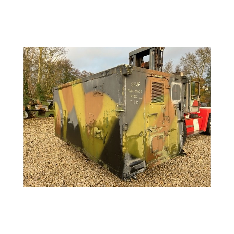 Structure militaire portable de 4.20 m de long et 2 m de large