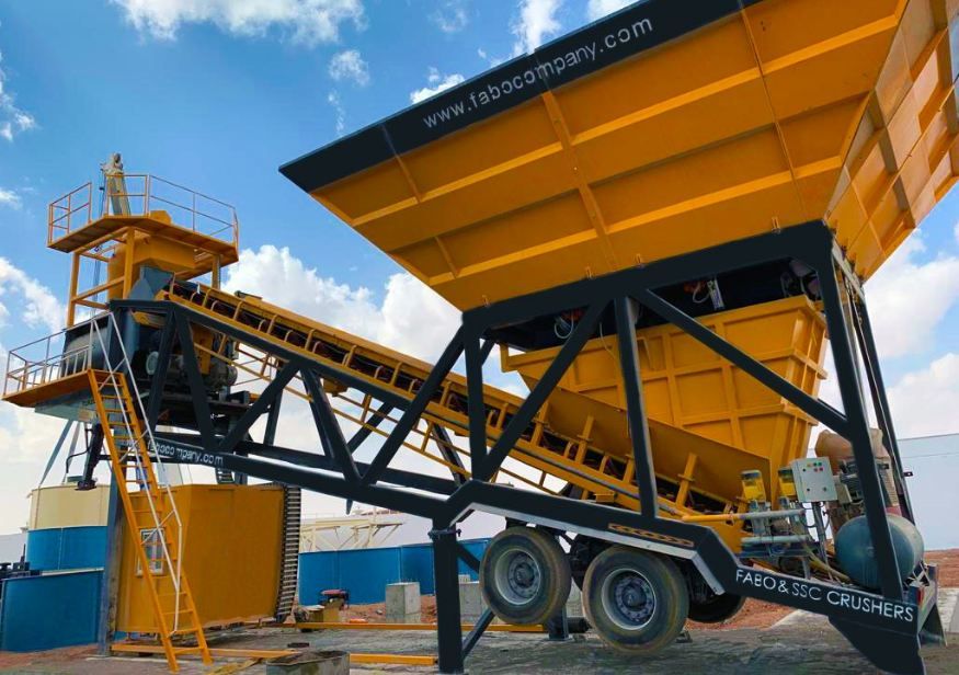 Turbomix-100 centrale à béton mobile - Fabo - capacité 100 m3/h - mélangeur de 2 m3_1