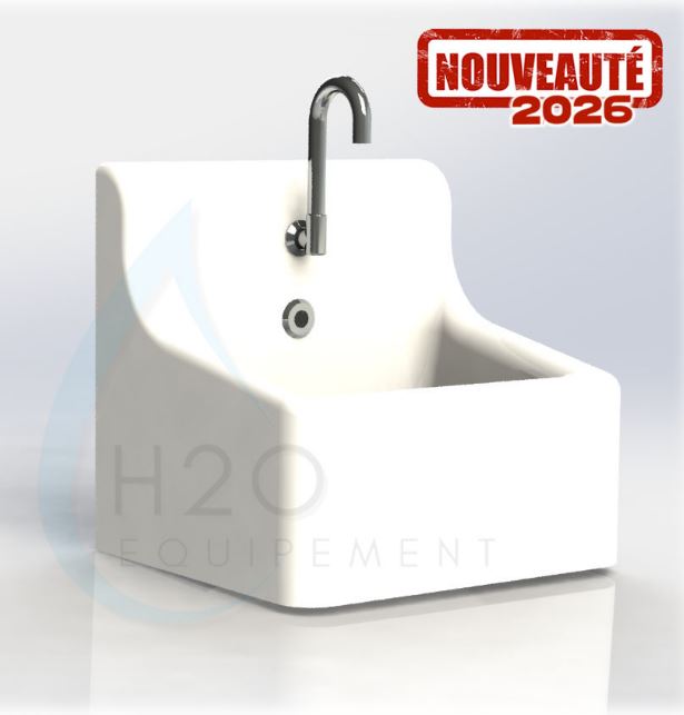 Lave-main médical Commande au coude adapté aux consultations, aux interventions courtes ainsi qu'aux gestes de soins quotidiens - MINI HAND ONE_1