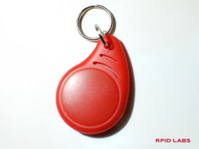 Mifare DESFire - Porte-clés et badge RFID ABS35 Curve - RFID Labs - Contrôle d'accès personnalisable avec logo_1