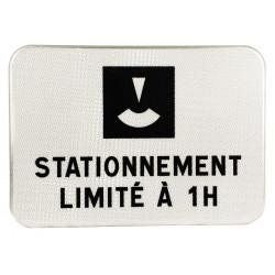 Panonceau durée maximum du stationnement M6c1 - disque et durée limitée_1