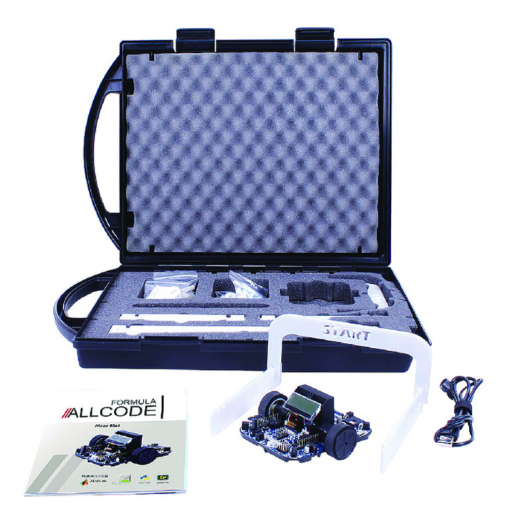 ROBOT ÉDUCATIF PROGRAMMATION FORMULA ALLCODE MATRIX TS (FLOWCODE V6 MATLAB LABVIEW PYTHON APP INVENTOR VISUAL BASIC C# C++)_1