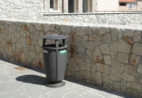 2277.002 - Poubelles Idesia - Neri - 75 L - Aluminium moulé et acier galvanisé_1