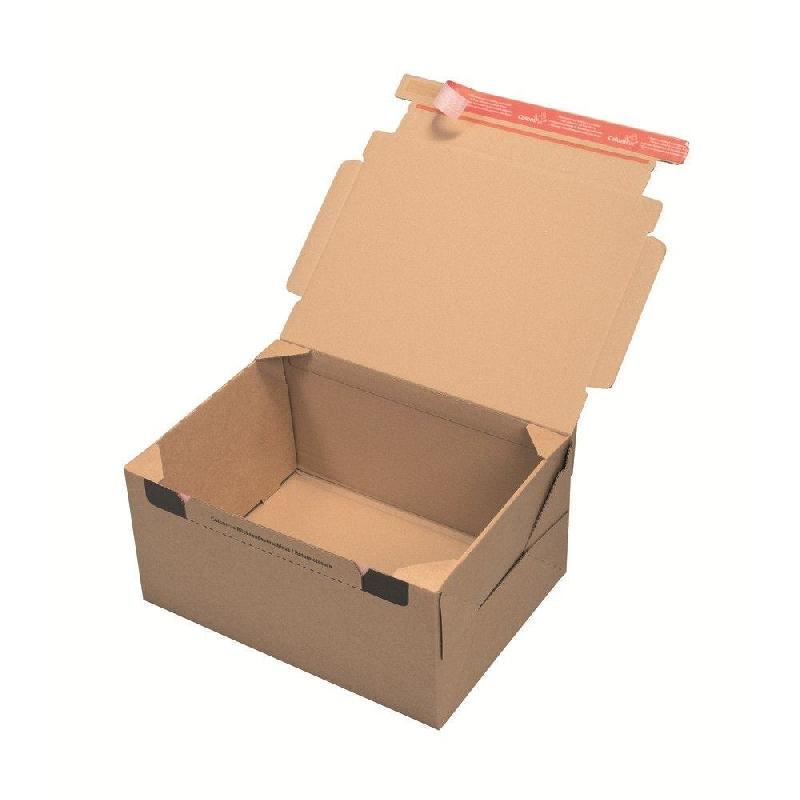 Boîte carton brun avec fermeture adhésive aller-retour 38,4x29x19cm_1