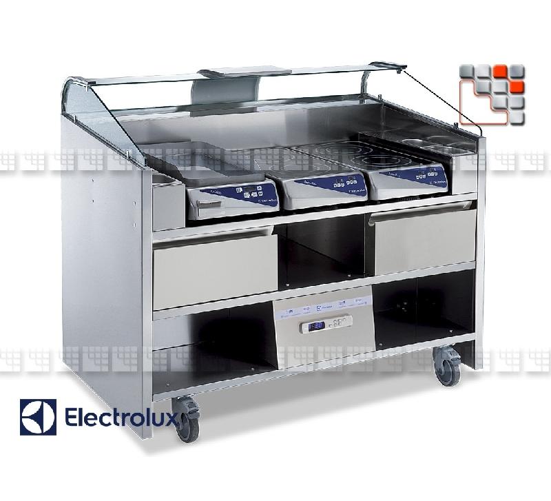 Cuisine mobile refrigeree hotte integree 130 - electrolux_1