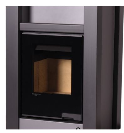 Poêle à bois Lend Aqua Vario - Régulation électronique 11/5 kW - Alimentation chauffage central_1