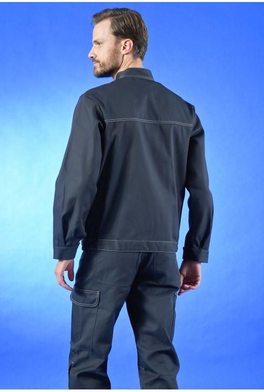 Blouson new generation réf. 436*cp5 - col officier, multipoches, ceinture élastiquée - Marine, Beige, Gris Acier, Charcoal_1