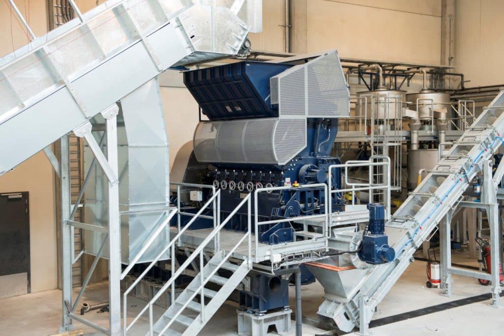 Broyeur déchiqueteur HGM - Rotation lente - Convertible sous eau pour matériaux tenaces et recyclage plastique_1