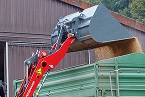 Godet pour matière légère rond - renforcement Weidemann GmbH - Hardox 400_1