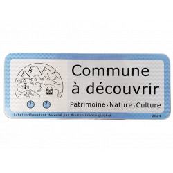 Panneau Label Commune à découvrir - Informations Diverses et Horloges de Visite_1