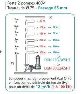 Poste de relevage calipro2175 2drg 65-300 - 304347_1